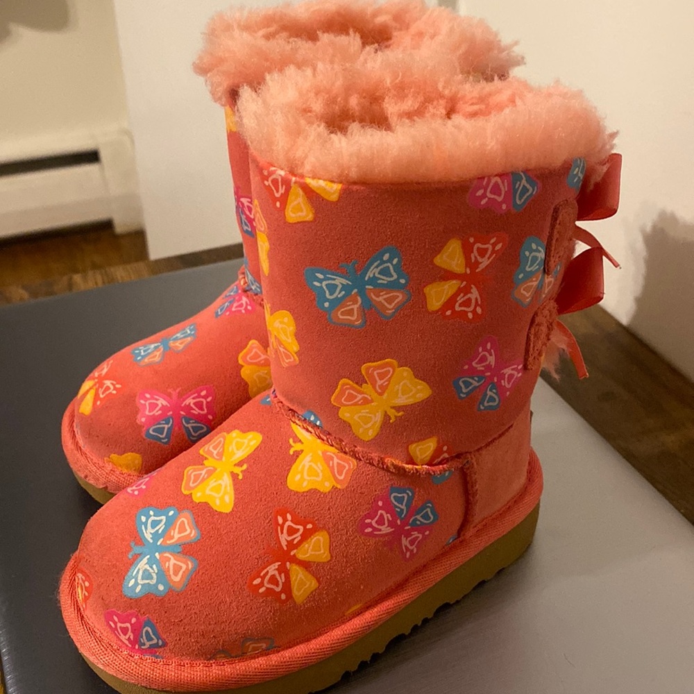 Butterfly print Uggs